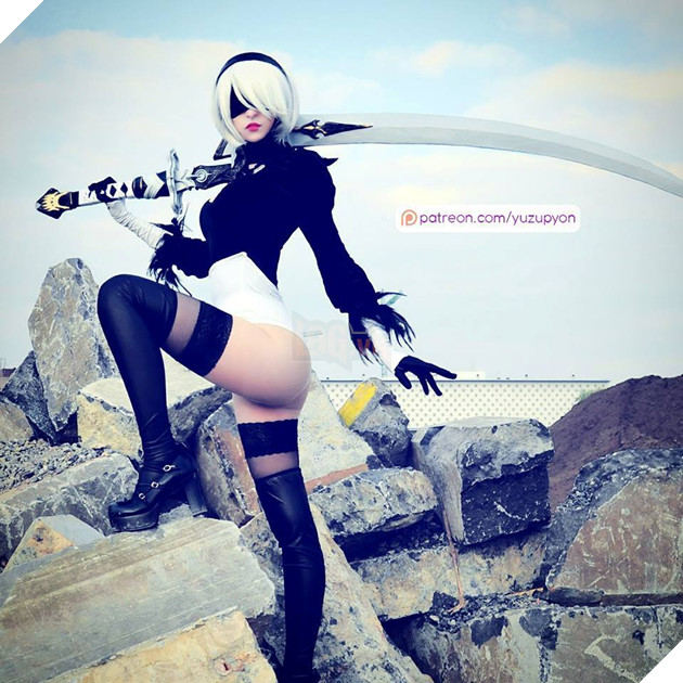 Lại bỏng mắt với bộ ảnh cosplay khác của cô nàng 2B gợi cảm trong Nier: Automata 5