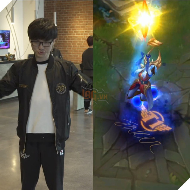 Bang hóa G-Dragon trong skin vinh danh SKT, thế nhưng HLV KkOma bị Riot troll cực đau đớn khi con mắt bị phá hủy