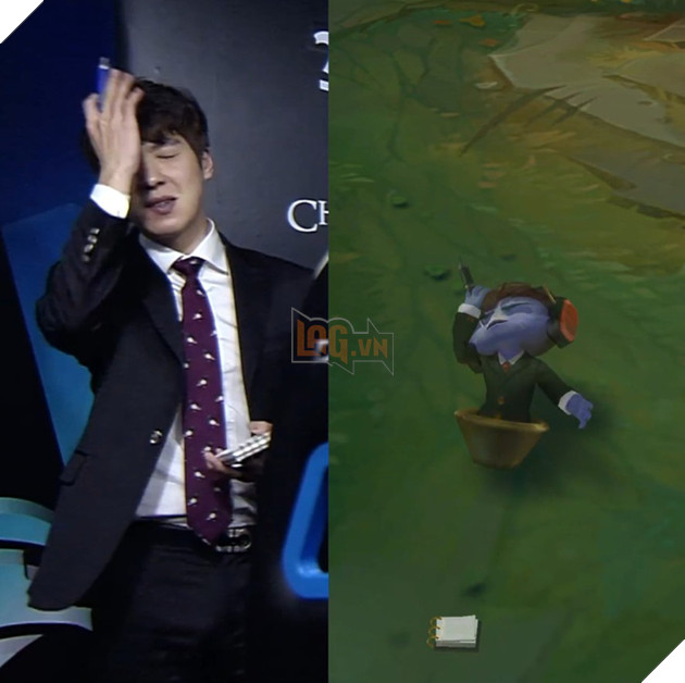 Bang hóa G-Dragon trong skin vinh danh SKT, thế nhưng HLV KkOma bị Riot troll cực đau đớn khi con mắt bị phá hủy