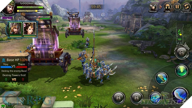 Siêu phẩm mobile Kingdom Warriors chuẩn bị về Việt Nam dưới tay VTC Game 3