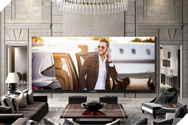 Chiếc TV 4K lớn nhất thế giới này có thể biến màn hình 100 inch trở thành món đồ chơi trẻ con 3