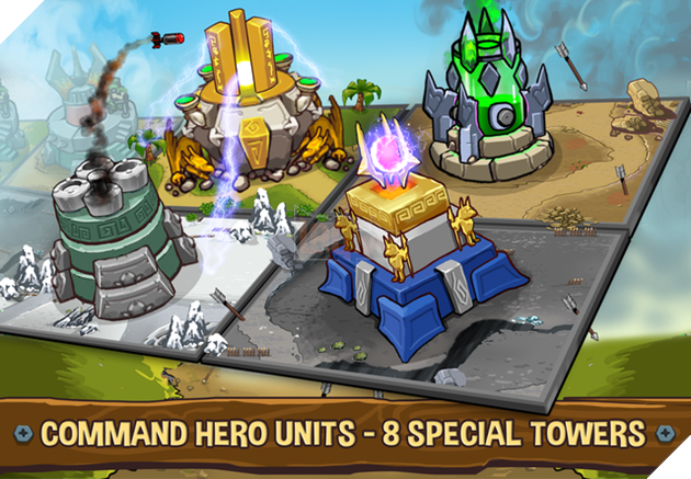 Tower Defense: Kingdom Wars - Game thủ thành ngộ nghĩnh của người Việt 2