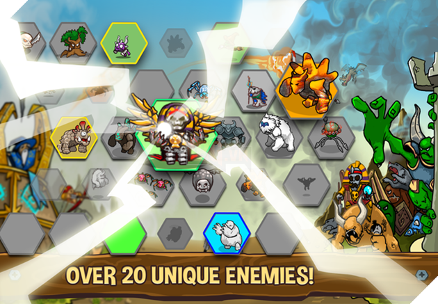 Hơn 20 đơn vị quái