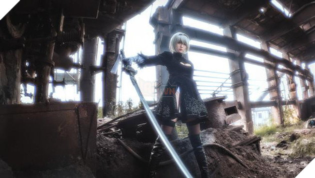 Tuyển tập cosplay cực chất lượng về 9S và 2B trong Nier: Automata