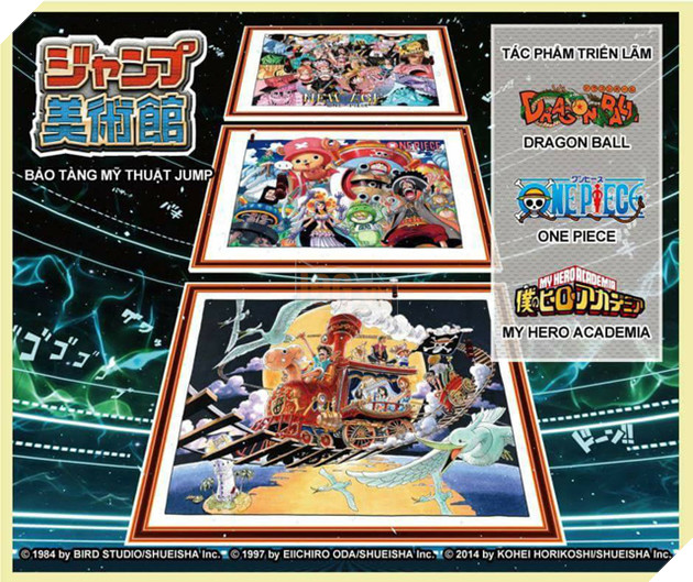 
Bộ 3 tác phẩm sẽ được trưng bày lần này trong Bảo Tàng Thực Tế Ảo.
