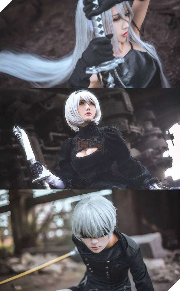 Tuyển tập cosplay cực chất lượng về 9S và 2B trong Nier: Automata