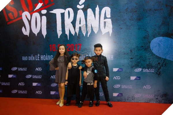 Bộ ba diễn viên nhí Putin Phong Vinh, Panda Gia Khang và Sony Minh Hiếu