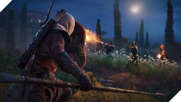 Cơ chế chiến đấu trong Origins khá đa dạng