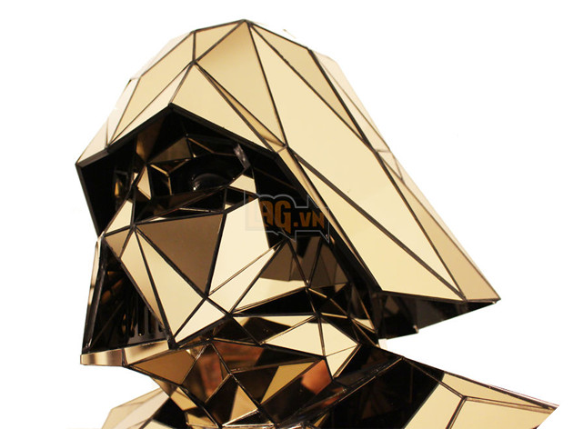 Sốc với bức tượng Darth Vader bọc vàng tuyệt đẹp 3