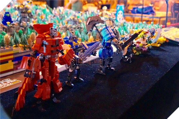 Cả một thế giới LMHT rộng lớn được mô phỏng bằng những “cục gạch” LEGO 5