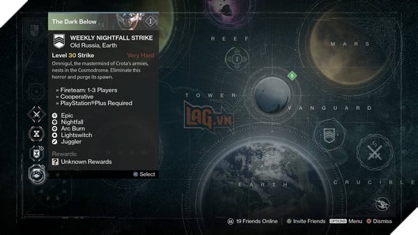 Hoạt động hàng tuần Nightfall Strike