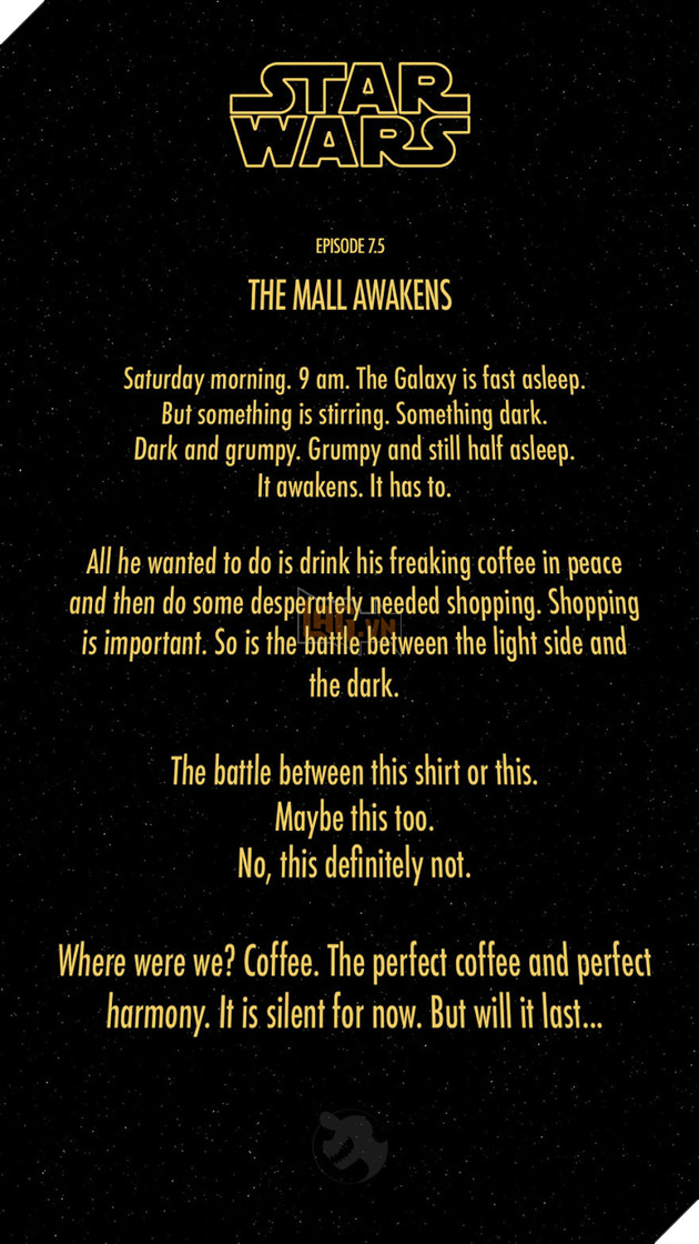 Star Wars: Điều gì sẽ xảy ra khi Phe Bóng Tối và các Jedi đi shopping cùng nhau