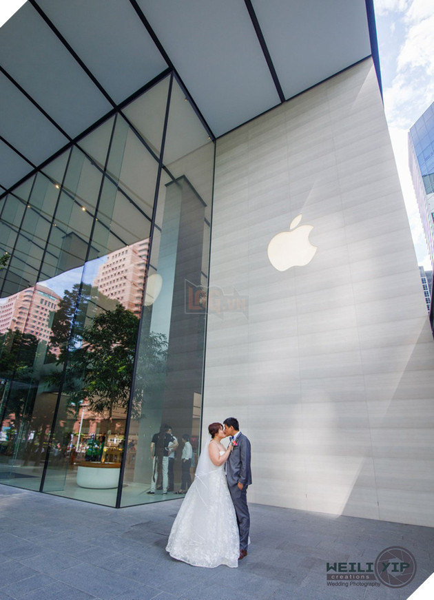 Bộ ảnh cưới của cặp đôi fan cuồng Apple tại Apple Store gây sốt - Ảnh 4.