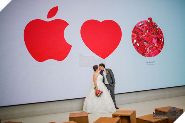 Bộ ảnh cưới của cặp đôi fan cuồng Apple tại Apple Store gây sốt - Ảnh 7.