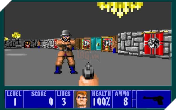 Một bước nhảy ... ngược về Wolfenstein 3D chăng?