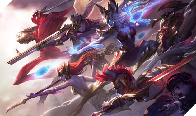 LMHT: Cận cảnh Ảnh Nền đẹp nghẹt thở Riot làm cho nhóm trang phục SKT T1, tăng sức mạnh cho Rek'Sai và Maokai