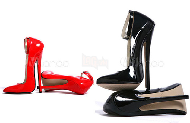 
Xỏ vào bàn chân thành luôn một góc 90 độ!
