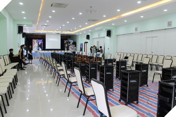 Khu vực thi đấu của 40 thí sinh tài năng trong Vòng Đối Đầu