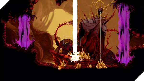 "một sự pha trộn giữa kinh dị và lối chơi Metroidvania."