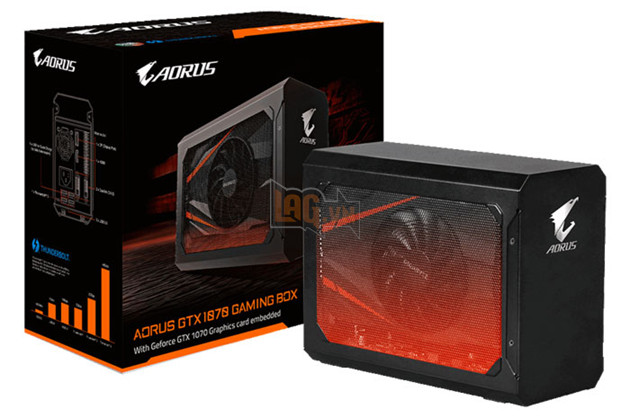 Gigabyte ra mắt eGPU AORUS GTX 1070 Gaming Box - cắm vào là dùng ngay.