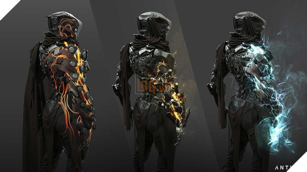 Các bộ Javelin với nhiều kiểu chơi khác nhau là nét đặc trưng trong Anthem