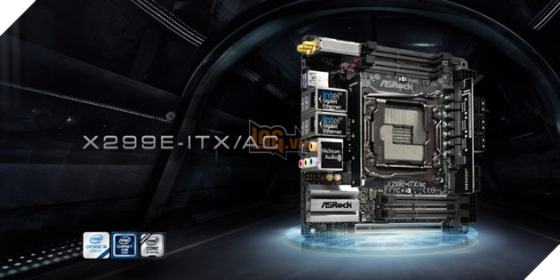  Quái vật tí hon ASRock X299E-ITX/ac - bo mạch chủ cao cấp nhỏ gọn trong lòng bàn tay 2