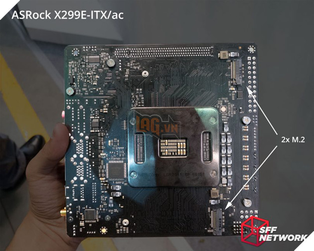  Quái vật tí hon ASRock X299E-ITX/ac - bo mạch chủ cao cấp nhỏ gọn trong lòng bàn tay 5