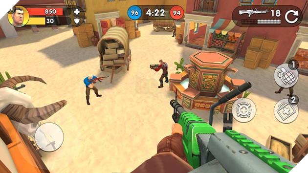 8 game bắn súng multiplayer hay không cưỡng nổi trên Android