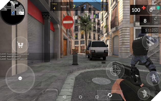 8 game bắn súng multiplayer hay không cưỡng nổi trên Android