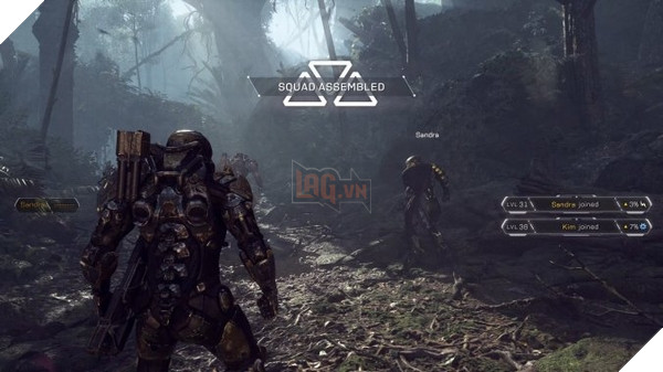 Như bạn thấy trong hình, 2 nhân vật Sandra và Kim có những biểu tượng nguyên tố khác nhau