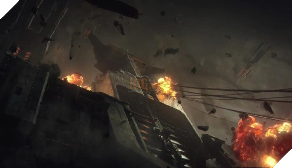 Hình ảnh Towers trong Destiny 1 bị phá hủy trong trailer Destiny 2