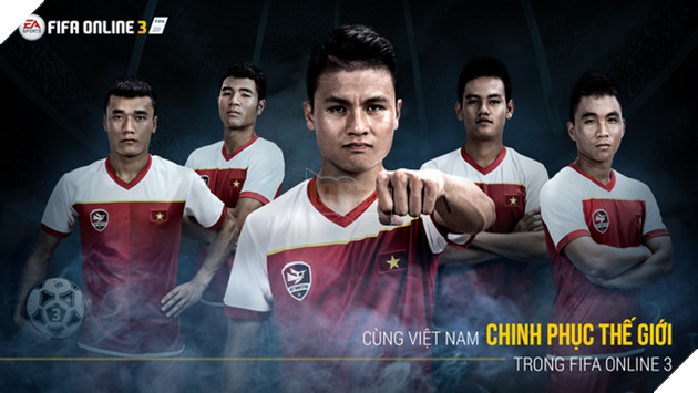 Đội tuyển U20 Việt Nam sánh vai với các đội bóng thế giới trong FIFA Online 3 2