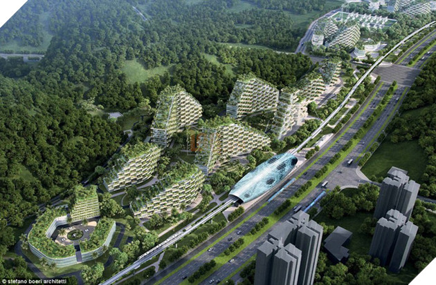 Choáng ngợp trước thành phố rừng xanh đầu tiên của thế giới với 1 triệu cây - Ảnh 1.