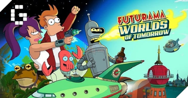 Futurama: Worlds of Tomorrow - Phim hoạt hình huyền thoại đã có phiên bản game mobile