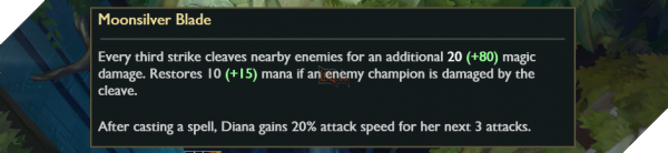 Chính thức lộ diện bộ kỹ năng mới làm lại của Diana, hàng loạt trang bị dành cho sát thủ được chỉnh sửa
