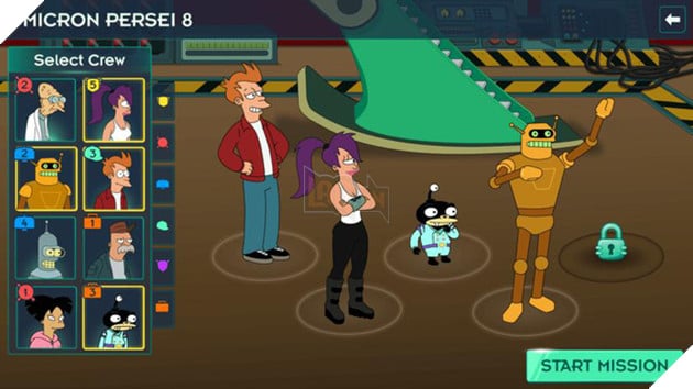 Futurama: Worlds of Tomorrow - Phim hoạt hình huyền thoại đã có phiên bản game mobile