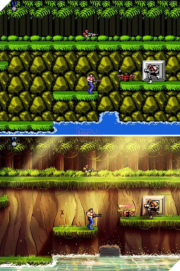 Khi hiệu ứng đồ họa game 4 nút được "hiện đại hóa" bằng Photoshop