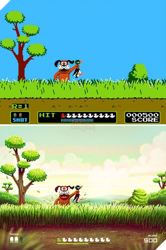 Khi hiệu ứng đồ họa game 4 nút được "hiện đại hóa" bằng Photoshop