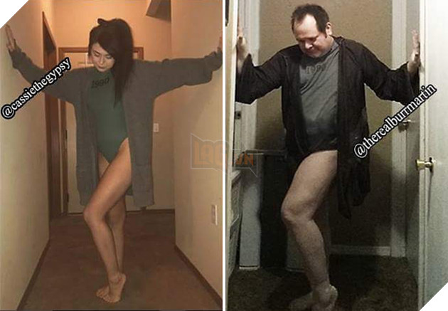 Ông bố lầy nhất hệ Mặt trời tung loạt ảnh bắt chước kiểu sexy của con gái rượu - Ảnh 11.