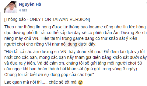 Onmyoji - Bom tấn game chiến thuật tại Trung Quốc và Đài Loan dự dịnh mở máy chủ Việt Nam 5