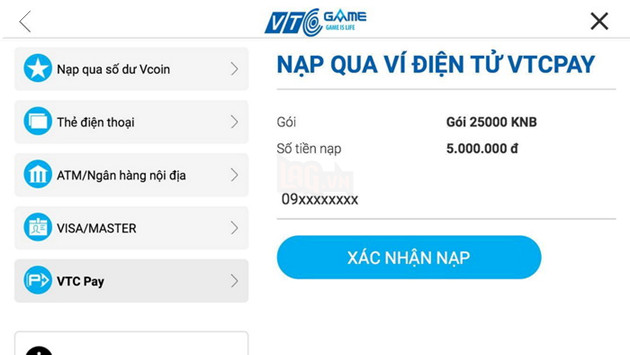 Quan Vân Trường: Tổng hợp những cách nạp Kim Nguyên Bảo đơn giản và bảo đảm nhất 6