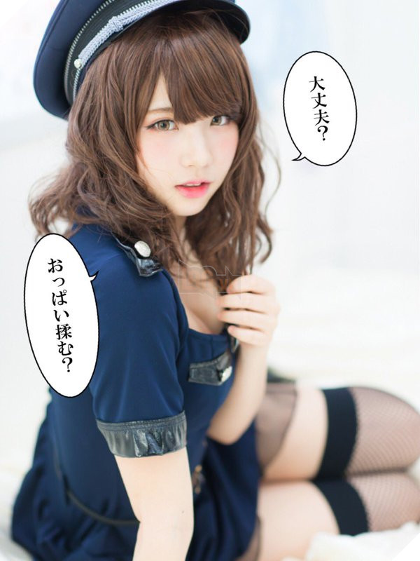 Cùng ngắm bộ ảnh cosplay nữ cảnh sát cực gợi cảm từ người đẹp Enako