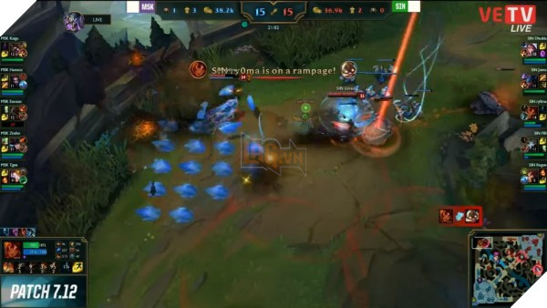 Tổng kết Khu Vực Đại Chiến ngày 2: LJL giữ vững ngôi đầu, GPL đại bại 2