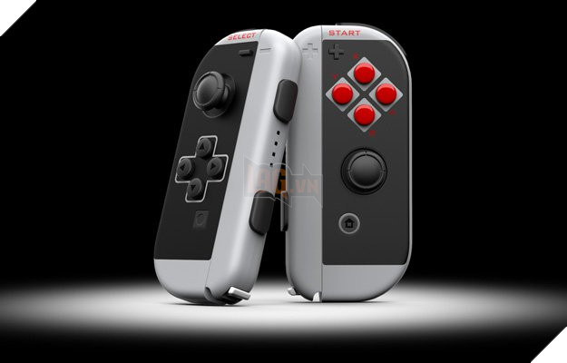 Tay cầm Joy-Cons phong cách NES cổ điển dành cho Nintendo Switch đầy cuốn hút
