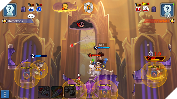 GunboundM có nét đồ họa mới tương đối thú vị so với phiên bản gốc trên PC