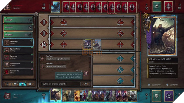 Gwent: The Witcher Card Game - Chi tiết bản cập nhật Hotfix tháng 7 8