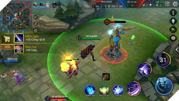 Liên Quân Mobile: Top 5 những vị tướng có khả năng đẩy lén nhà tốt nhất  4