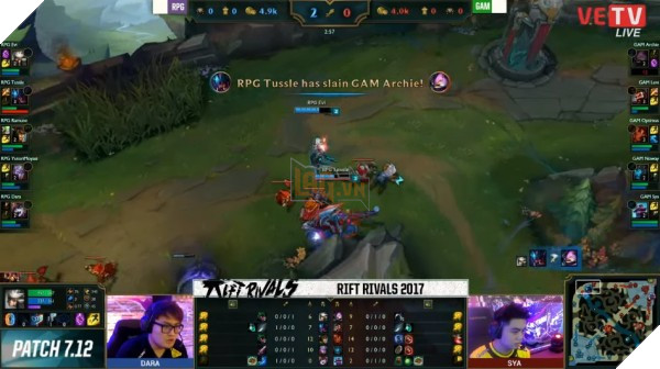 Tổng kết Khu Vực Đại Chiến ngày 2: LJL giữ vững ngôi đầu, GPL đại bại 6