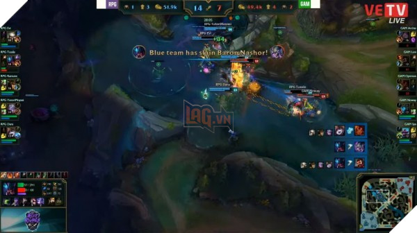 Tổng kết Khu Vực Đại Chiến ngày 2: LJL giữ vững ngôi đầu, GPL đại bại 9