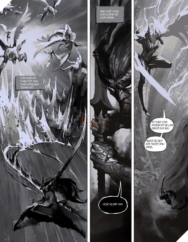 LMHT: Xuýt xoa với bộ truyện tranh mà Riot Games làm cho Yasuo Ma Kiếm và Riven Thần Kiếm